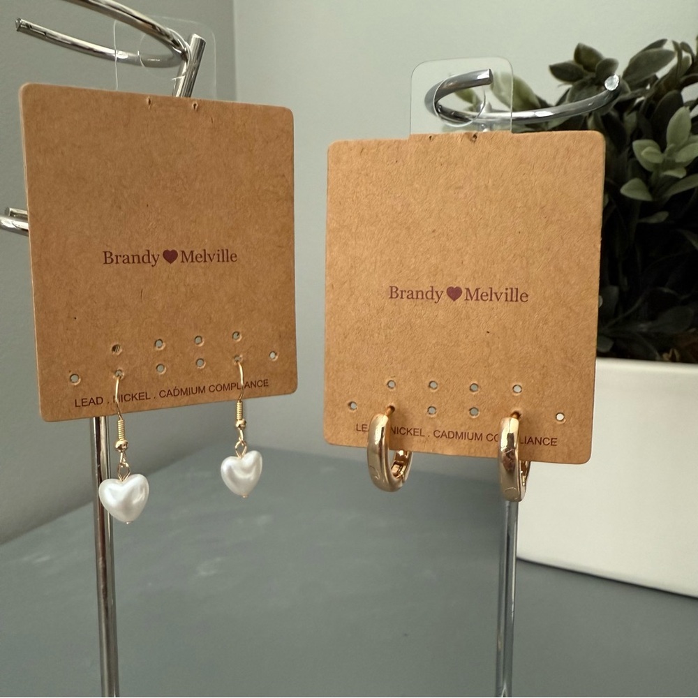 Brandy Melville Jewelry Bundle - 2 Sets of Earrings